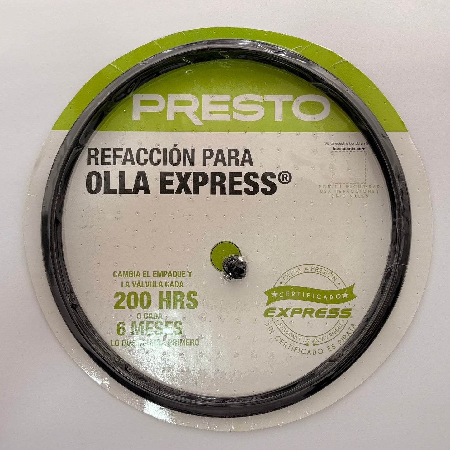 EMPAQUE OLLA PRESTO PREMIER 6L